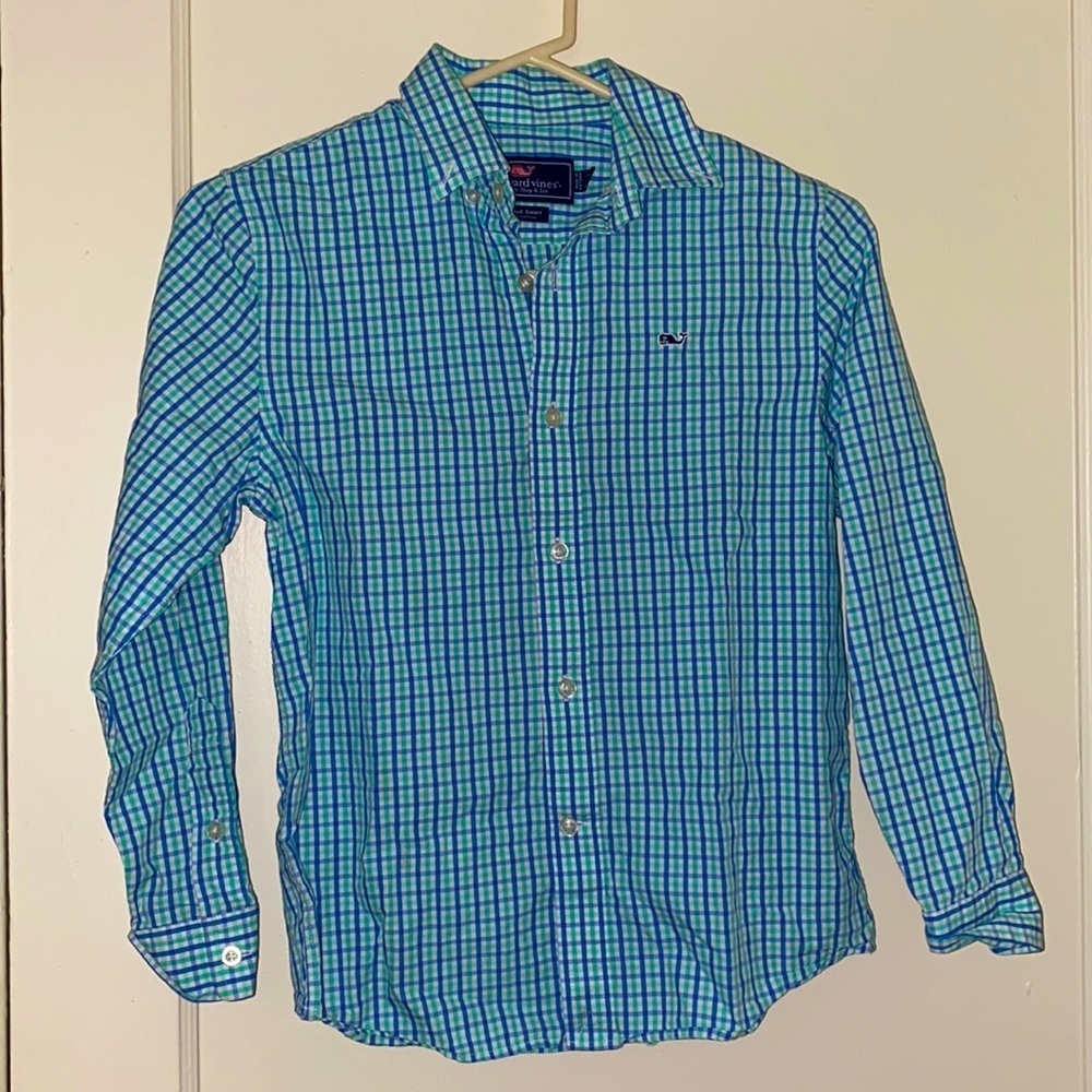 Vineyard vines kids shirt size: S (8-10)